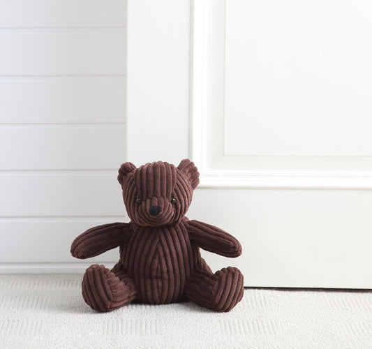 Bobby the Corduroy Bear Door Stopper (Case of 6) - The Draft Stop Wholesale Portal