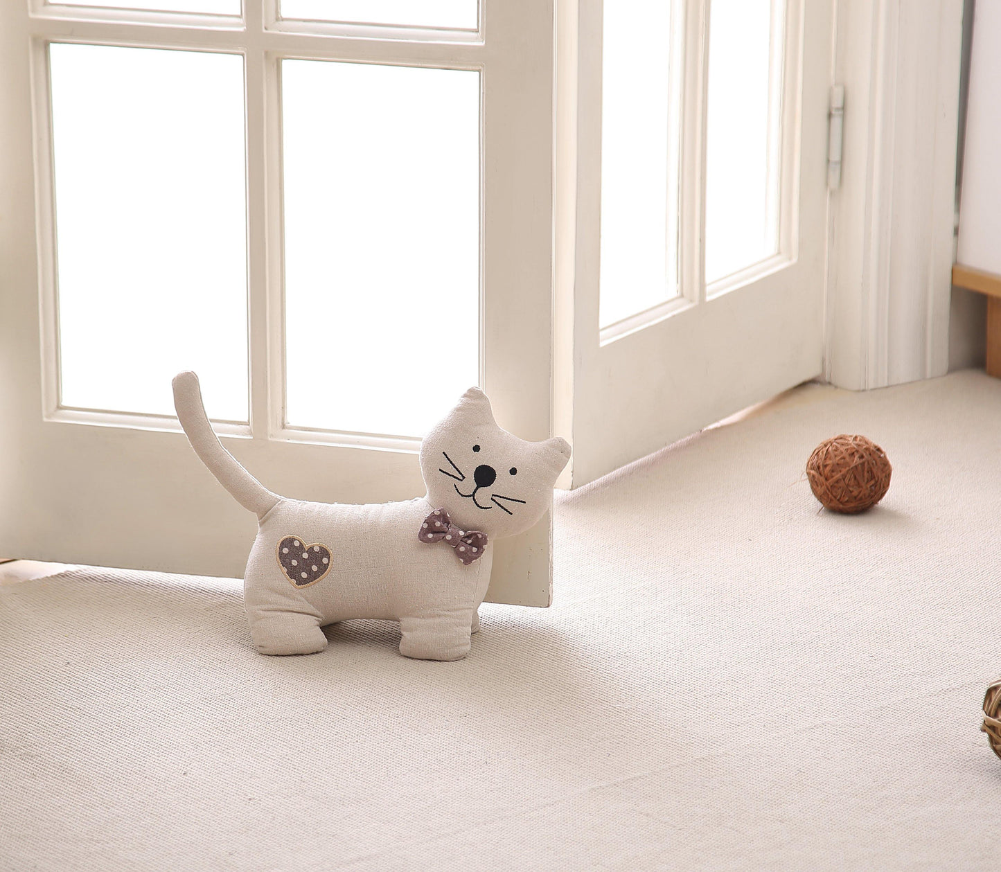 Max the Sideways Facing Cat Door Stopper (Case of 6) - The Draft Stop Wholesale Portal