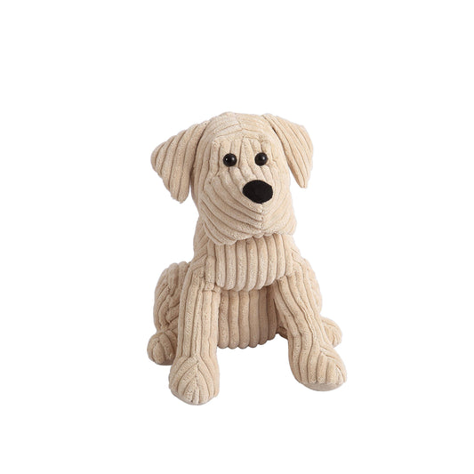 Cooper the Corduroy Dog Door Stopper (3 Branding Options) - (Case of 4) - The Draft Stop Wholesale Portal