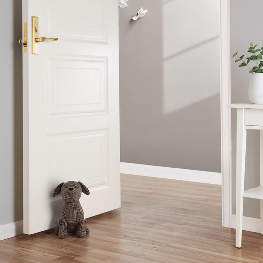 Burt the Dog Door Stopper (3 Branding Options) - Case of 4 - The Draft Stop Wholesale Portal