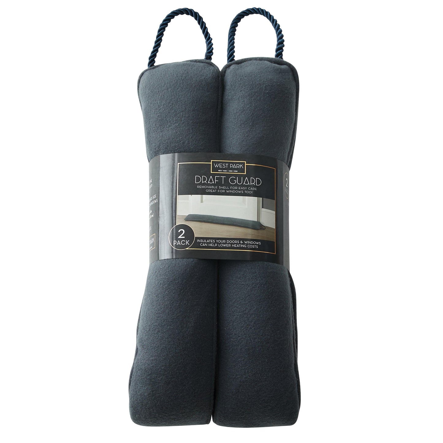 Fleece Draft Guard 2-Pack - West Park (Case of 4) - The Draft Stop Wholesale Portal