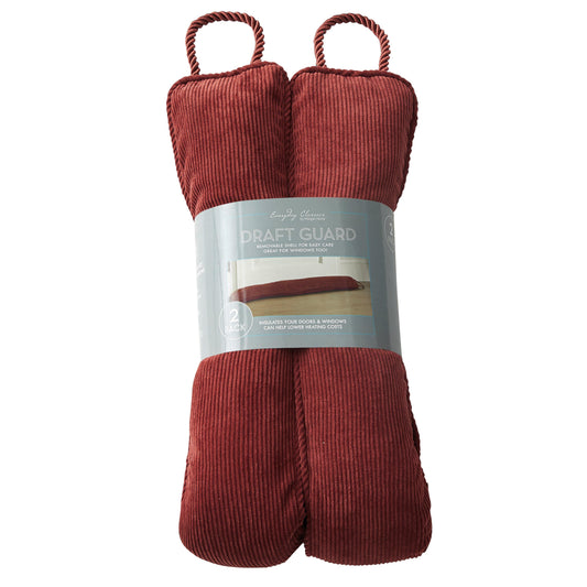 Corduroy Draft Guard 2-Pack - Everyday Classics (Case of 4) - The Draft Stop Wholesale Portal