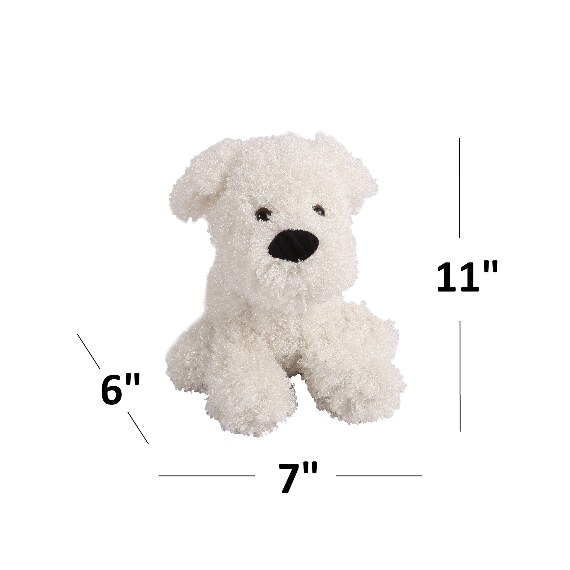 Walter the White Poodle Door Stopper (Case of 6) - The Draft Stop Wholesale Portal