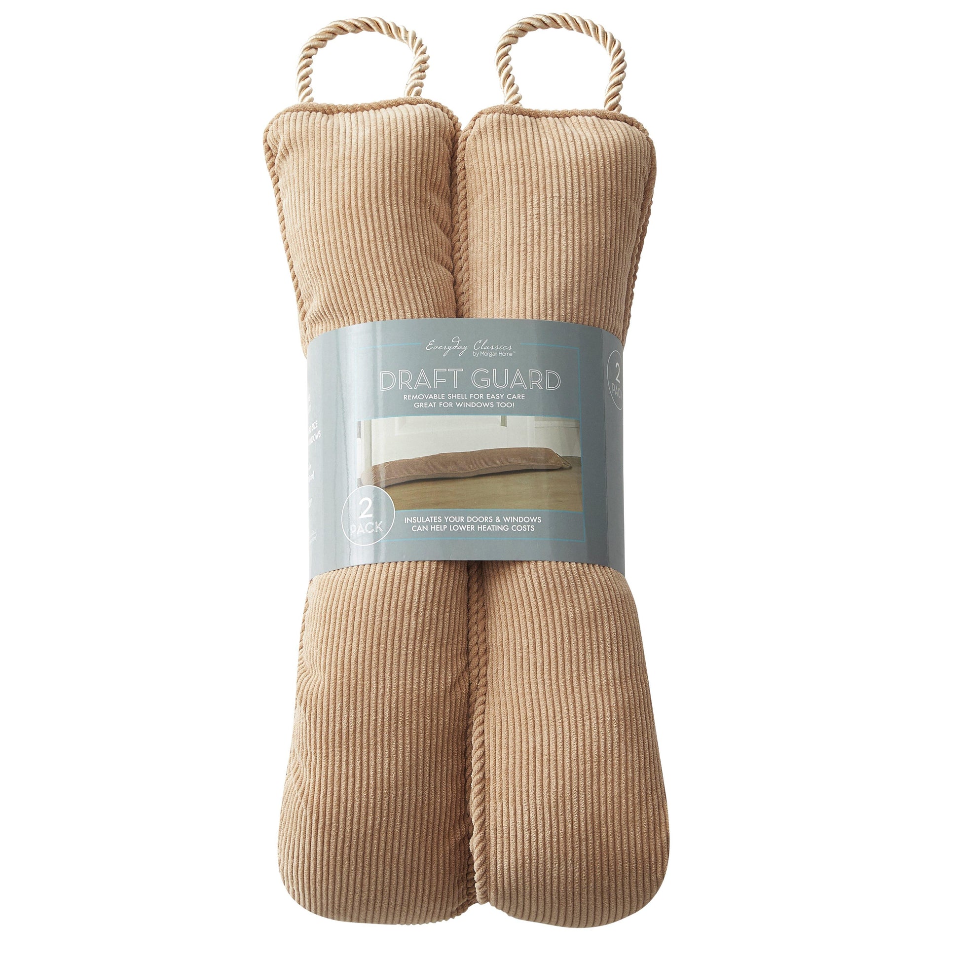 Corduroy Draft Guard 2-Pack - Everyday Classics (Case of 4) - The Draft Stop Wholesale Portal