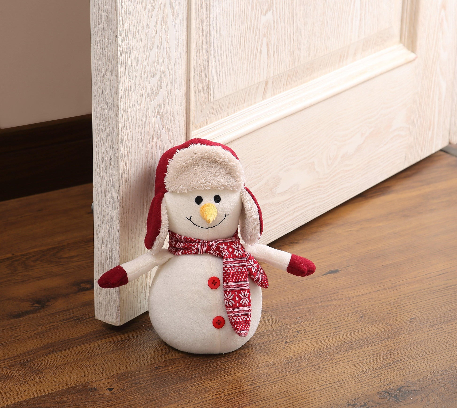 Mister Snow The Snowman Door Stopper - Case of 4 - The Draft Stop Wholesale Portal